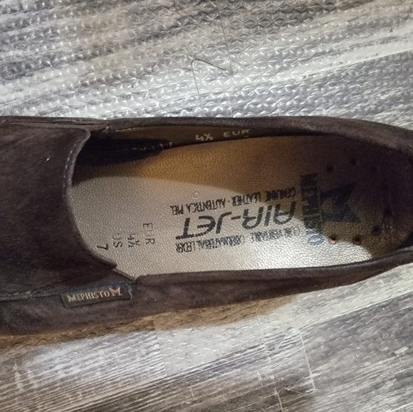 Mephisto brown suede air jet shoes sz 7 - Picture 12 of 12